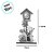 Casa Decorativa Passarinho com Led de Páscoa - 17,5cm  - 1 unidade - Cromus - Rizzo - Imagem 2