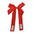 Laço Perfeito de Fita de Cetim com Adesivo - Vermelho - M 6x21cm - 3 unidades - Cromus - Rizzo - Imagem 1