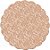 Tapetinho Para Doces Renda Francesa Toffee - 9 cm - 100 unidades - Cromus - Rizzo - Imagem 1