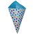Kit Cone - Patinhas - 12 unidades - Cromus - Rizzo - Imagem 1