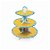 Suporte Para Doces 3 Andares - Fundo do Mar - 1 unidade - Cromus - Rizzo - Imagem 1