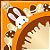 Saco Express 49x49cm para Ovos de 750g a 1kg - Chocopascoa Laranja - 25 unidades - Cromus - Rizzo - Imagem 1