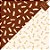 Saco Express 49x49cm para Ovos de 150g a 1kg - Pinceladas Marrom com Marfim - 25 unidades - Cromus - Rizzo - Imagem 1
