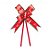 Laço Fácil - Natal "HoHoHo" Vermelho - 30mm  - 10 unidades - Cromus - Rizzo - Imagem 1