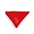 Coleira Pet - Bandana HoHoHo - 15cm - 1 unidade - Cromus - Rizzo - Imagem 1
