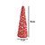 Enfeite Decorativo de Natal - Topiaria de Juta - Vermelho - 18cm - 1 unidade - Cromus - Rizzo - Imagem 2