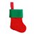 Bota de Natal para Pendurar - Vermelho/Verde - 15cm - 1 unidade - Cromus - Rizzo - Imagem 1
