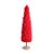 Topiaria de Natal Folhas - Vermelho - 50cm - 1 unidade - Cromus - Rizzo - Imagem 1