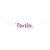 Faixa decorativa "Trintei" Glitter Rosa - 1 unidade - Cromus - Rizzo - Imagem 1