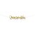 Faixa decorativa "Quarentei" Glitter Ouro - 1 unidade - Cromus - Rizzo - Imagem 1