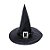 Chapéu de Bruxa Preto - Cinto Brilhante - Halloween - 1 unidade - Cromus - Rizzo - Imagem 1