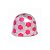 Papel Chumbo 10x9,8cm - Bolinha Futebol Branco/Rosa - 300 unidades - Cromus - Rizzo - Imagem 1
