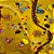 Folha para Ovos de Páscoa Metalizado Contos de Fada Amarelo 69x89 - 5 unidades - Cromus - Rizzo - Imagem 1