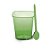 Copinho para Doces Verde Com Colher - 8 unidades - Cromus - Rizzo - Imagem 1