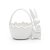 Cachepot Coelho Branco - 1 unidade - Cromus - - Imagem 1