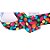 Fita Gorgurão 38mm - 10m Cor 104 Docinhos Coloridos - 1 unidade - Progresso - Rizzo - Imagem 1