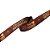 Fita de Cetim 15mmx10m 100% Artesanal Marrom com Ouro ECF003H 314 Progresso - Imagem 1