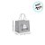 Sacola Premium Para Caixa Meio Ovo de 250g a 350g - Cordeirinho - 30x26x14cm - 1 unidade - Cromus - Rizzo - Imagem 2