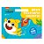 Livro Passatempos com 100 Adesivos - Baby Shark - 1 unidade - Culturama - Rizzo - Imagem 1