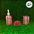 Kit para Banheiro de Vidro 3 Peças - 420ml - Rosa - 1 unidade - Rizzo - Imagem 4