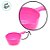 Panelinha Multiuso Rosa - 850ml - 1 unidade - Rizzo - Imagem 3