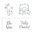 Mini Stencils Páscoa Cristã - 4 unidades - BlueStar - Rizzo - Imagem 1