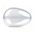Casca de Acrílico Ovo Liso G (350g) com Colher - 4 unidades - BlueStar - Rizzo - Imagem 2