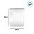 Saco Zip Transparente 20x28cm - 100 unidades - Rizzo - Imagem 2