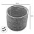Cesta Decorativa Mayara de Seagrass com Forro Plástico - 16x16x14cm - 1 unidade - Rizzo - Imagem 2
