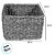 Cesta Decorativa Bage de Seagrass - 28x22x20cm - 1 unidade - Rizzo - Imagem 2