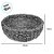 Cesta Decorativa Guarani de Seagrass - 25x25x10cm - 1 unidade - Rizzo - Imagem 2