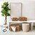 Cesta Wayana com tampa de Fibra Natural - 40x30x20cm - 1 unidade - Rizzo - Imagem 4