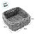Cesta Decorativa Aimore de Seagrass - 18x18x8cm - 1 unidade - Rizzo - Imagem 2