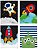 Kit Cartaz Decorativo Festa Astronauta - 8 unidades - Cromus - Rizzo Festas - Imagem 2