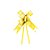 Laço Fácil - Feliz Páscoa Amarelo - 10 unidades - Cromus - Rizzo - Imagem 1