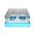 Caixa de Ovo Duplo de Páscoa 150 g com Moldura Listrado Azul - 5 unidades - ASSK - Rizzo - Imagem 1