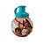 Garrafa Squeeze Bola Princesa Moana - Rosa e Azul - 250ml  - 1 unidade - Rizzo - Imagem 1