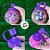 Garrafa Squeeze Bola Minnie Amigos - Roxo - 250ml  - 1 unidade - Rizzo - Imagem 2