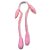 Tiara Orelha Coelho com Movimento - Rosa - 55cm - 1 unidade - Rizzo - Imagem 1