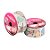 Fita de Cetim 10m x 38mm - Cor 344 - Coelho cm Florais - Rolo 10 metros  - 1 unidade - Progresso - Rizzo - Imagem 1