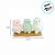 Enfeite Decorativo Páscoa - Trio de Pintinhos Rosa / Verde / Branco - 7cm - 1 unidade - Cromus - Rizzo - Imagem 3
