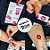 Tatuagem Temporária Para Pele de Carnaval - Troco Likes - 6 Tatuagens - Stickr - Rizzo - Imagem 3