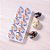 Blister Decorado com Transfer para Chocolate - Páscoa Ovo 50g - BLP0192 01 - 1 unidade - Stalden - Rizzo - Imagem 1