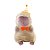 Capivara De Pelúcia Marrom Com Chapéu e Gravata Laranja - 50cm - 1 unidade - Rizzo - Rizzo - Imagem 5