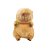 Capivara De Pelúcia Marrom Com Mochila - 40cm - 1 unidade - Rizzo - Rizzo - Imagem 5