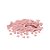 Confete Metálico De Coração Para Balão - Rose Gold - 25g - 1 unidade - Rizzo - Imagem 1