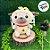 Pug de Pelúcia Fantasiado de Abelha Amarelo - 30cm - 1 unidade - Rizzo - Imagem 1