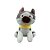 Cachorro de Pelúcia Cinza Sentado - 29cm - 1 unidade - Rizzo - Imagem 5