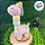 Girafa de Pelúcia Rosa - 28cm - 1 unidade - Rizzo - Imagem 2
