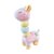 Girafa de Pelúcia Rosa - 28cm - 1 unidade - Rizzo - Imagem 5